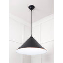 From The Anvil - Hockley Pendant in Elan Black - Accent - 49510EB - Choice Handles