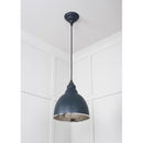 From The Anvil - Brindley Pendant in Soot - Hammered Nickel - 49511SO - Choice Handles
