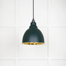 From The Anvil - Brindley Pendant in Dingle - Smooth Brass - 49518DI - Choice Handles