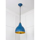 From The Anvil - Brindley Pendant in Upstream - Smooth Brass - 49518U - Choice Handles