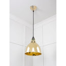 From The Anvil - Brindley Pendant - Smooth Brass - 49518 - Choice Handles