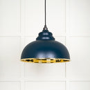 From The Anvil - Harborne Pendant in Dusk - Smooth Brass - 49522DU - Choice Handles