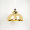 From The Anvil - Harborne Pendant - Smooth Brass - 49522 - Choice Handles
