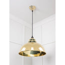 From The Anvil - Harborne Pendant - Smooth Brass - 49522 - Choice Handles