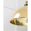 From The Anvil - Harborne Pendant - Smooth Brass - 49522 - Choice Handles