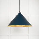 From The Anvil - Hockley Pendant in Dusk - Hammered Brass - 49523DU - Choice Handles