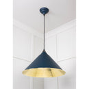 From The Anvil - Hockley Pendant in Dusk - Hammered Brass - 49523DU - Choice Handles