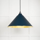 From The Anvil - Hockley Pendant in Dusk - Hammered Brass - 49523DU - Choice Handles