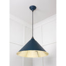 From The Anvil - Hockley Pendant in Dusk - Smooth Brass - 49524DU - Choice Handles