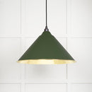 From The Anvil - Hockley Pendant in Heath - Smooth Brass - 49524H - Choice Handles