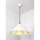 From The Anvil - Hockley Pendant in Teasel - Smooth Brass - 49524TE - Choice Handles