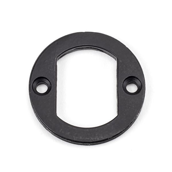 From The Anvil - Round Escutcheon (Beehive) - Matt Black - 49538 - Choice Handles