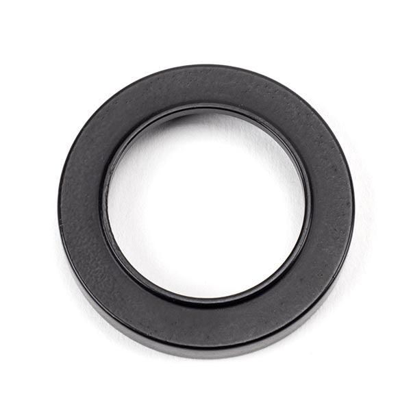 From The Anvil - Round Euro Escutcheon (Plain) - Matt Black - 49540 - Choice Handles