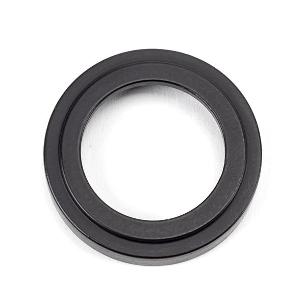 From The Anvil - Round Euro Escutcheon (Art Deco) - Matt Black - 49541 - Choice Handles
