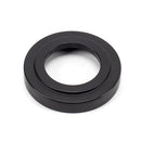 From The Anvil - Round Thumbturn Set (Art Deco) - Matt Black - 49545 - Choice Handles