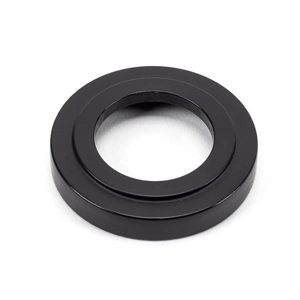 From The Anvil - Round Thumbturn Set (Art Deco) - Matt Black - 49545 - Choice Handles