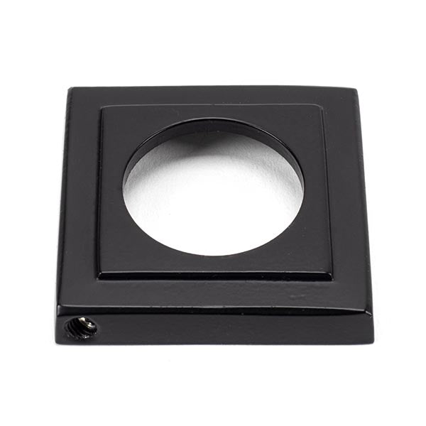 From The Anvil - Round Thumbturn Set (Square) - Matt Black - 49547 - Choice Handles