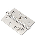 From The Anvil - 4" Ball Bearing Butt Hinge (pair) - Polished Stainless Steel - 49574 - Choice Handles