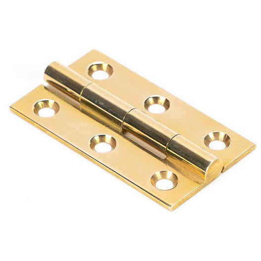 From The Anvil - 2" Butt Hinge (pair) - Polished Brass - 49580 - Choice Handles