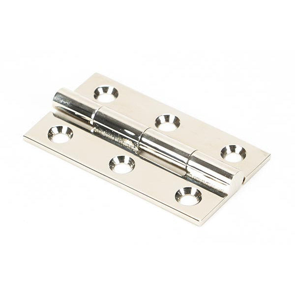 From The Anvil - 2" Butt Hinge (pair) - Polished Nickel - 49584 - Choice Handles