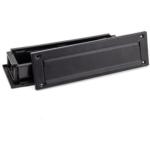 From The Anvil - Traditional Letterbox - Matt Black - 49593 - Choice Handles
