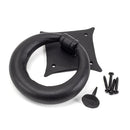 From The Anvil - Ring Door Knocker - Matt Black - 49594 - Choice Handles
