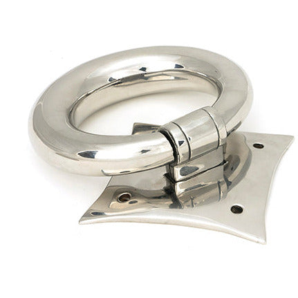 From The Anvil - Ring Door Knocker - Polished Marine SS (316) - 49805 - Choice Handles