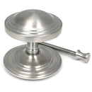 From The Anvil - Art Deco Centre Door Knob - Satin Marine SS (316) - 49806 - Choice Handles