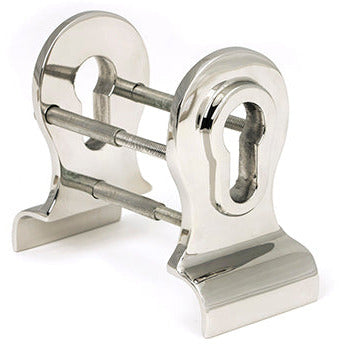 From The Anvil - 50mm Euro Door Pull (Back to Back fixings) - Polished Marine SS (316) - 49813 - Choice Handles