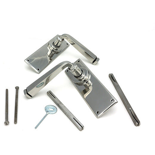 From The Anvil - Avon Lever Latch Set - Polished Marine SS (316) - 49827 - Choice Handles