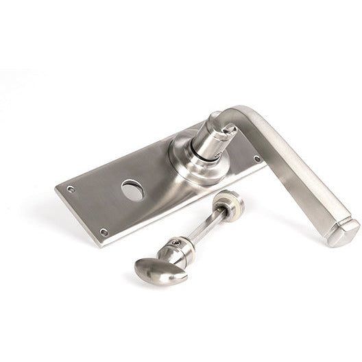 From The Anvil - Avon Lever Bathroom Set - Satin Marine SS (316) - 49828 - Choice Handles
