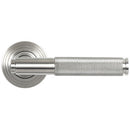 From The Anvil - Brompton Lever on Rose Set (Beehive) - Satin Marine SS (316) - 49842 - Choice Handles
