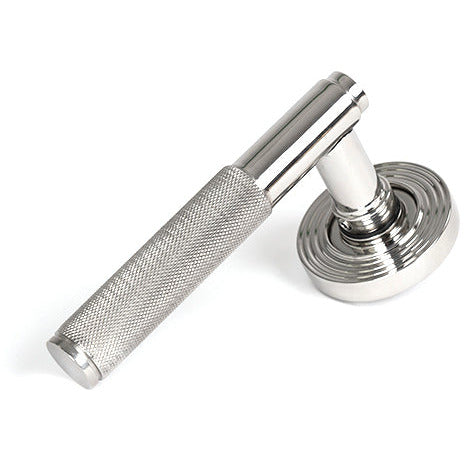 From The Anvil - Brompton Lever on Rose Set (Beehive) - Polished Marine SS (316) - 49846 - Choice Handles