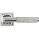 From The Anvil - Brompton Lever on Rose Set (Square) - Polished Marine SS (316) - 49847 - Choice Handles