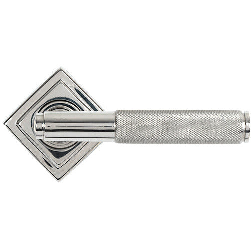 From The Anvil - Brompton Lever on Rose Set (Square) - Polished Marine SS (316) - 49847 - Choice Handles