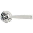 From The Anvil - Avon Round Lever on Rose Set (Art Deco) - Polished Marine SS (316) - 49853 - Choice Handles