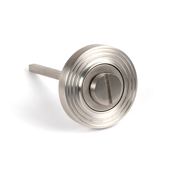 From The Anvil - Round Thumbturn Set (Beehive) - Satin Marine SS (316) - 49858 - Choice Handles