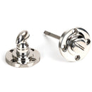 From The Anvil - Round Thumbturn Set (Art Deco) - Polished Marine SS (316) - 49861 - Choice Handles