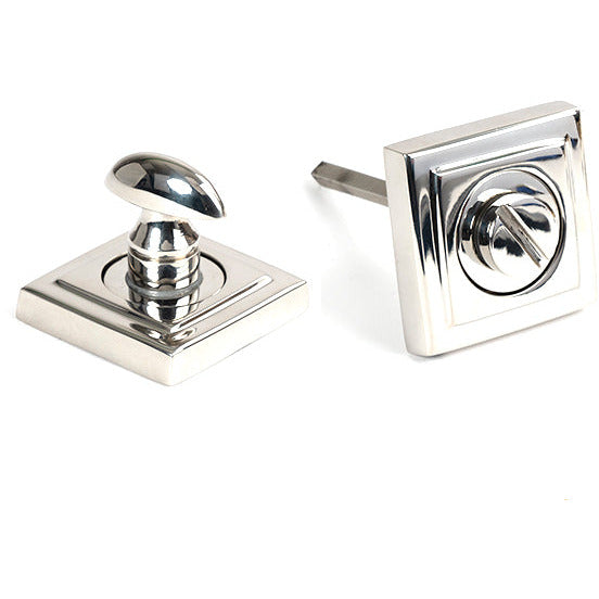 From The Anvil - Round Thumbturn Set (Square) - Polished Marine SS (316) - 49863 - Choice Handles