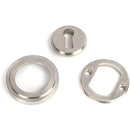 From The Anvil - Round Escutcheon (Art Deco) - Satin Marine SS (316) - 49865 - Choice Handles