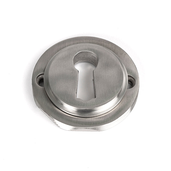 From The Anvil - Round Escutcheon (Beehive) - Satin Marine SS (316) - 49866 - Choice Handles