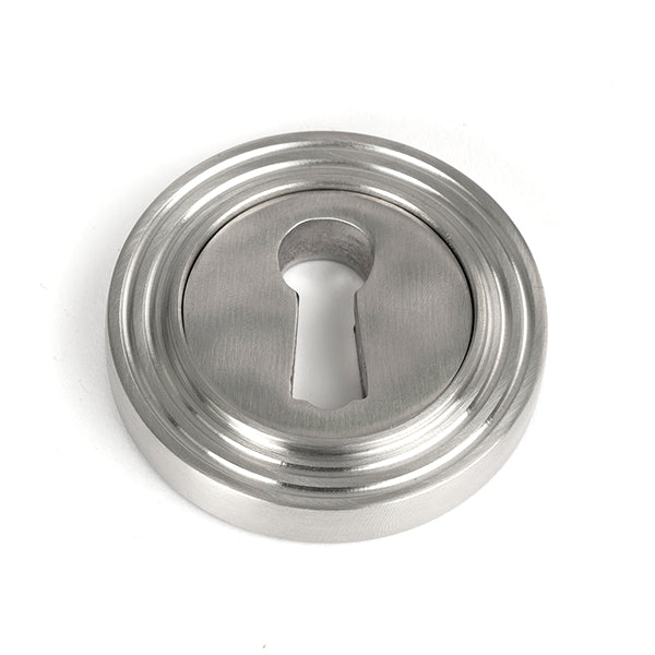 From The Anvil - Round Escutcheon (Beehive) - Satin Marine SS (316) - 49866 - Choice Handles
