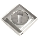 From The Anvil - Round Escutcheon (Square) - Satin Marine SS (316) - 49867 - Choice Handles
