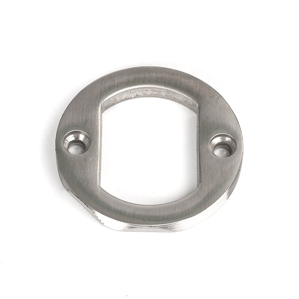 From The Anvil - Round Escutcheon (Square) - Satin Marine SS (316) - 49867 - Choice Handles