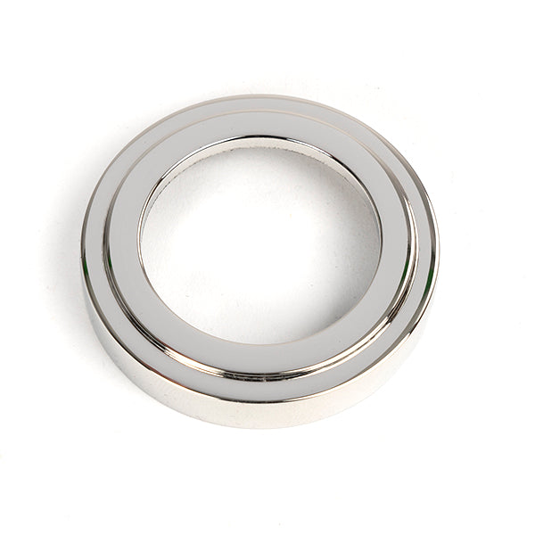 From The Anvil - Round Escutcheon (Art Deco) - Polished Marine SS (316) - 49869 - Choice Handles