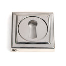 From The Anvil - Round Escutcheon (Square) - Polished Marine SS (316) - 49871 - Choice Handles
