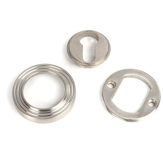From The Anvil - Round Euro Escutcheon (Beehive) - Satin Marine SS (316) - 49874 - Choice Handles