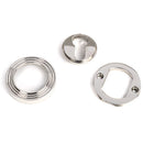 From The Anvil - Round Euro Escutcheon (Beehive) - Polished Marine SS (316) - 49878 - Choice Handles