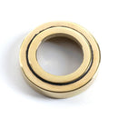 From The Anvil - Avon Round Lever on Rose Set (Art Deco) - Unsprung - Aged Brass - 49946 - Choice Handles