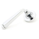 From The Anvil - Avon Round Lever on Rose Set (Plain) - Unsprung - Polished Chrome - 49949 - Choice Handles